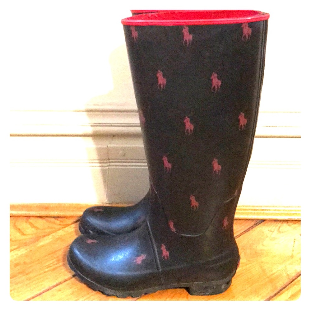 🔥🔥🔥🔥🔥🔥🔥🔥🔥🔥🔥🔥🔥Ralph Lauren rain boots
